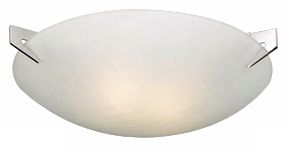 Checkered Acid Frost Glass 13" Wide Ceiling Light Fixture