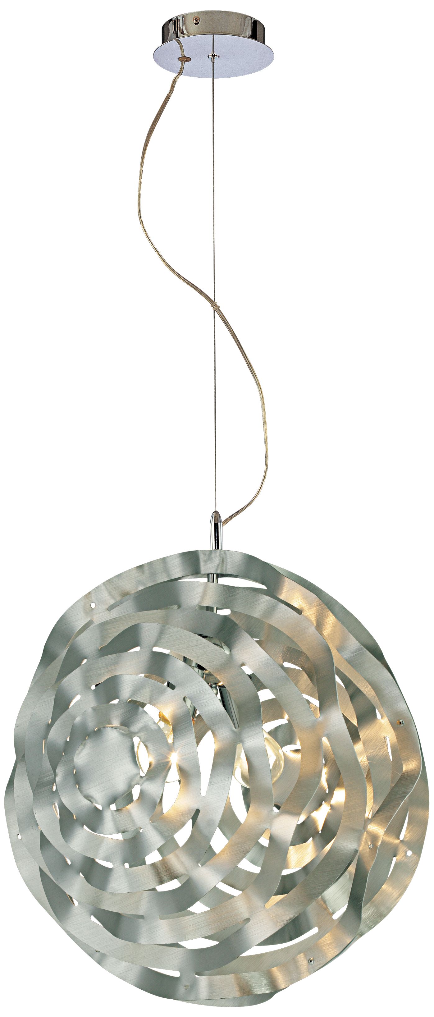 Silver Sereniti 2-Light Pendant