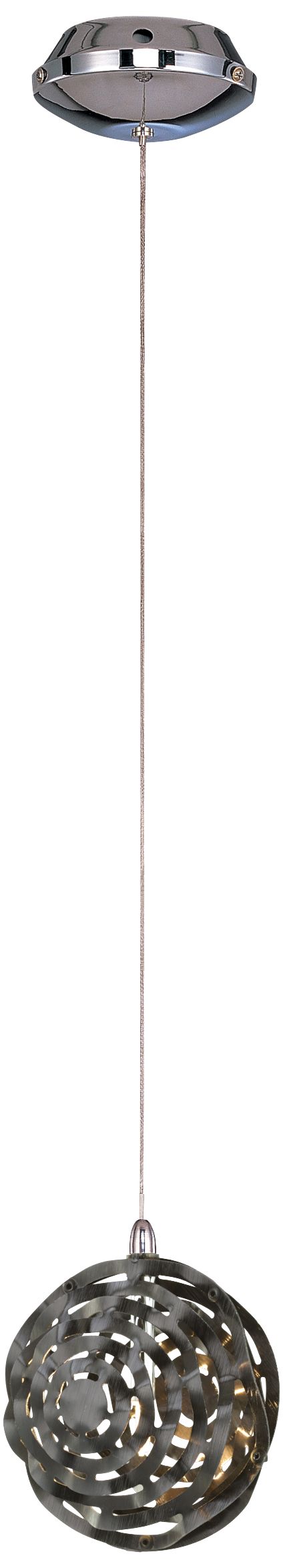 Black Sereniti 1-Light Pendant Chandelier