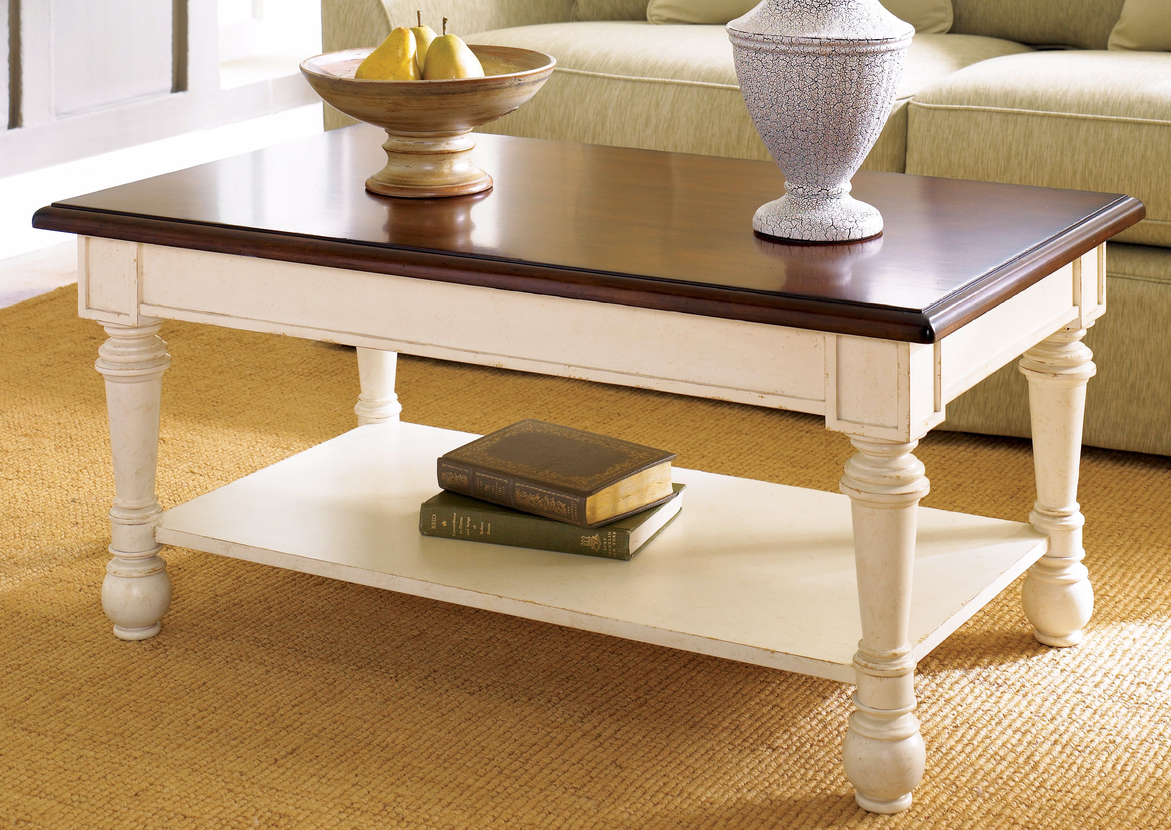 Promenade Pine Rectangular Cocktail Table
