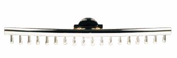 Kristaline Polished Chrome 36" Wide Bathroom Light Fixture