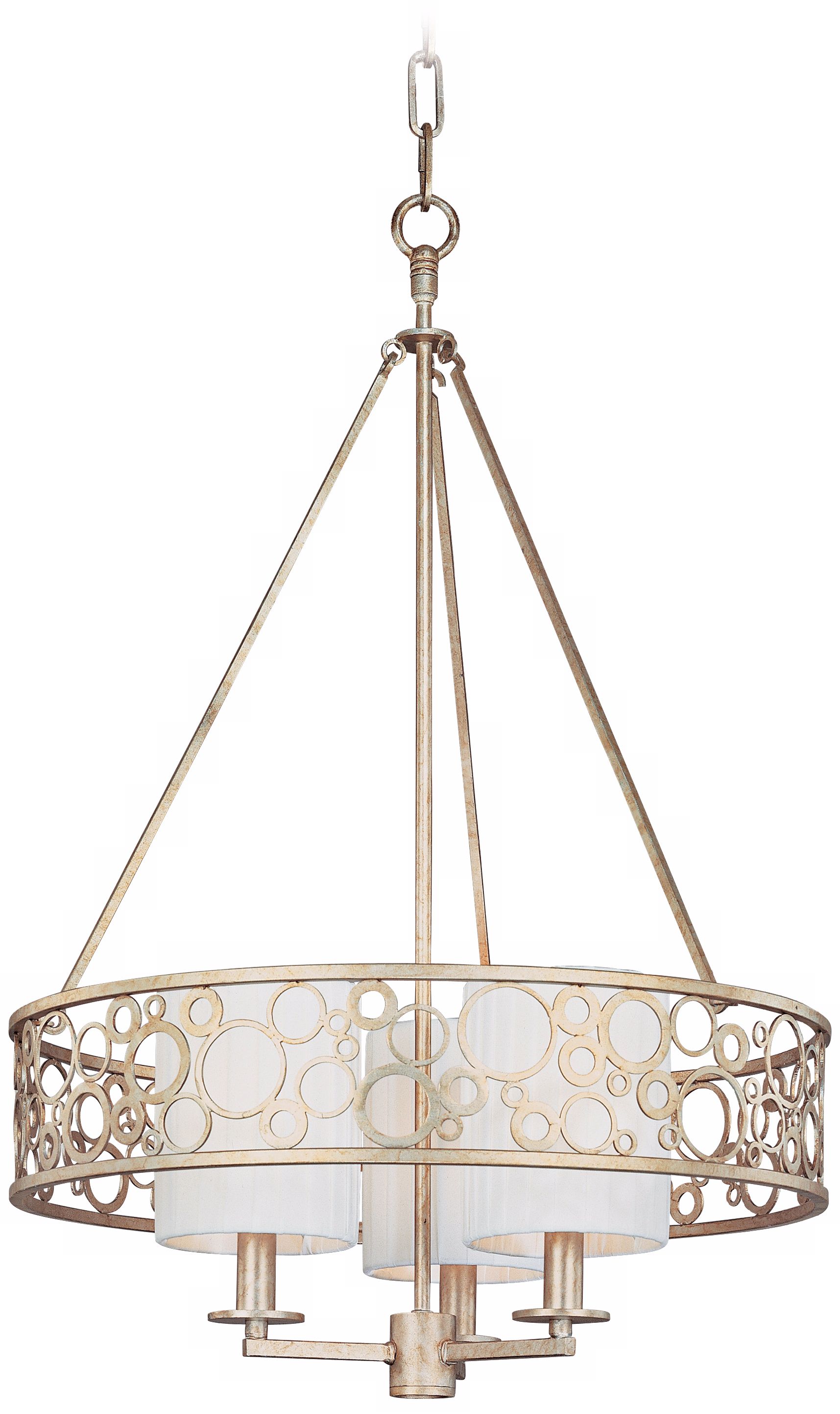 Bubblini Collection 18 1/2" Wide 3-Light Chandelier