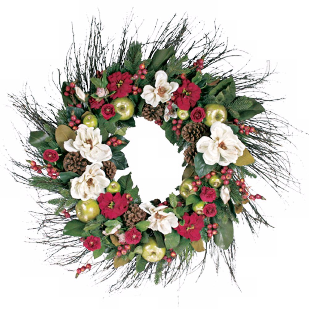 Winter Wreath at LAMPS PLUS