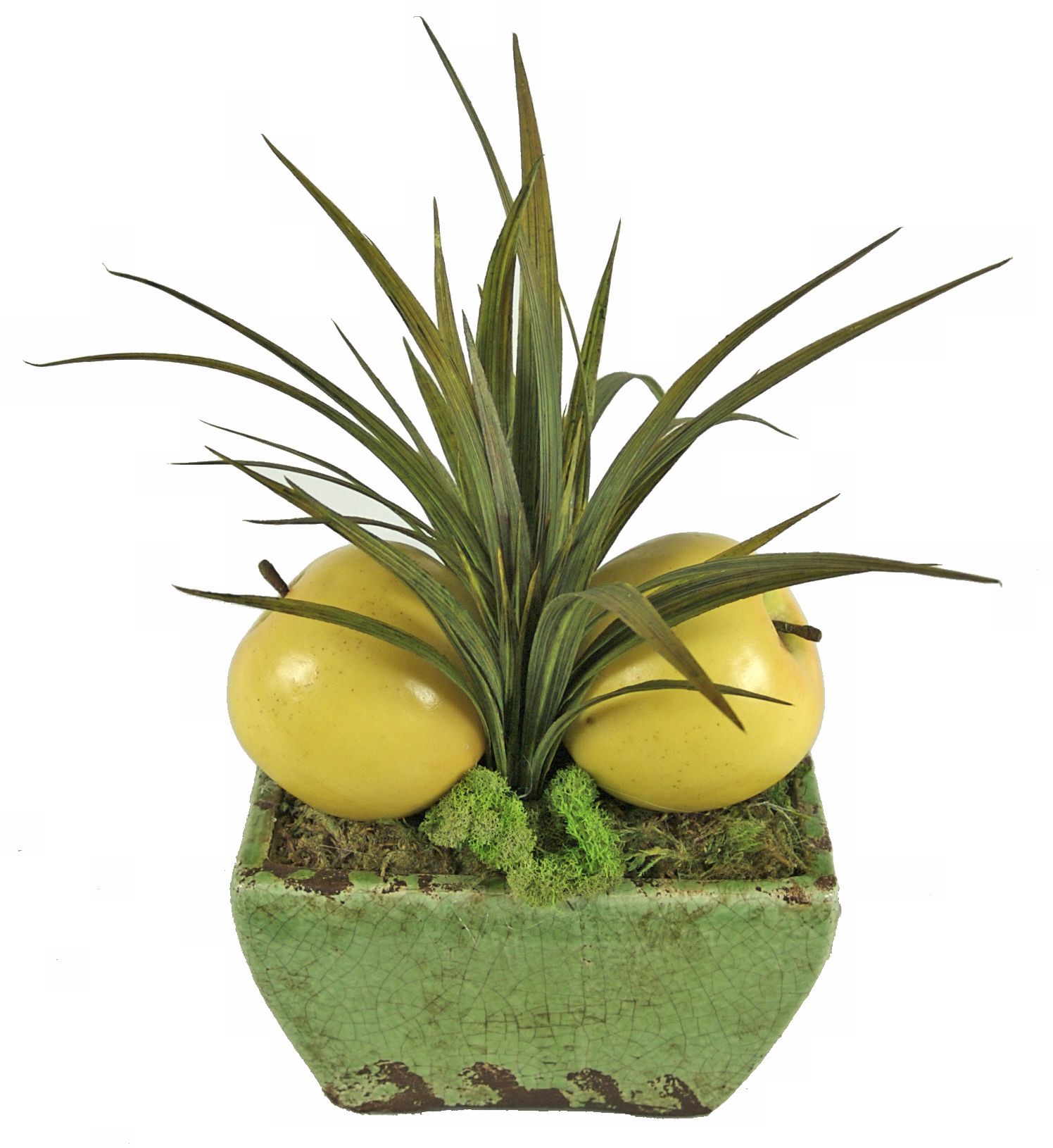 Wild Grass and Apples Floral Arrangement
