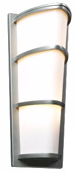 Allegra Satin Nickel 22" High Outdoor Wall Light
