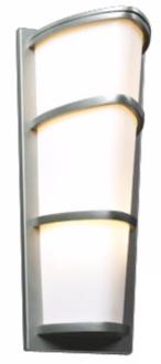 Allegra Satin Nickel 22 High Outdoor Wall Light H4500