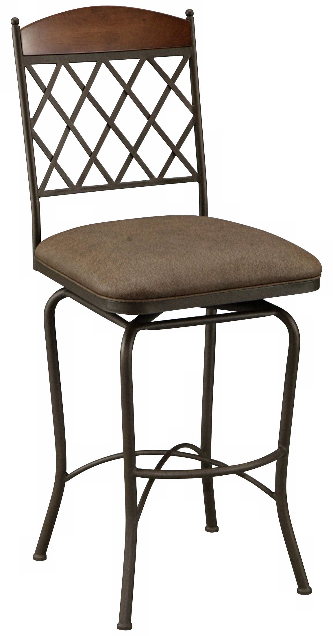 Pastel Napa Ridge Armless Swivel 26" High Counter Stool