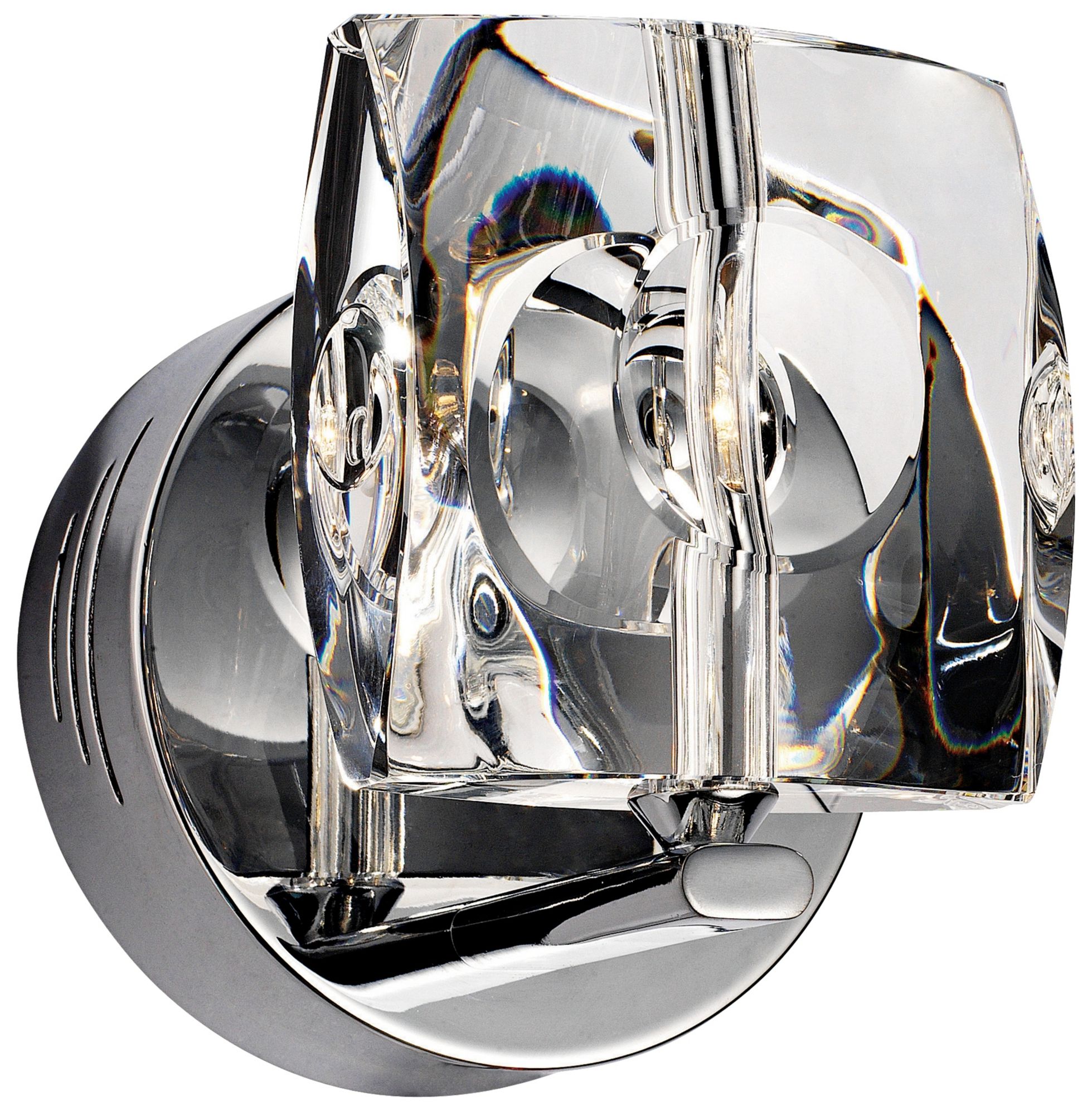 ET2 Neo Collection Chrome Crystal Wall Sconce