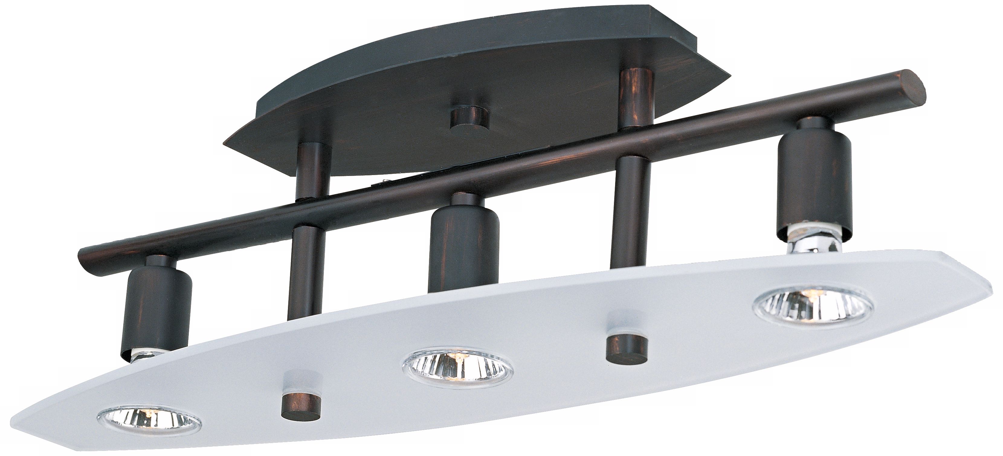 Nin Collection Bronze 3-Light Ceiling Light