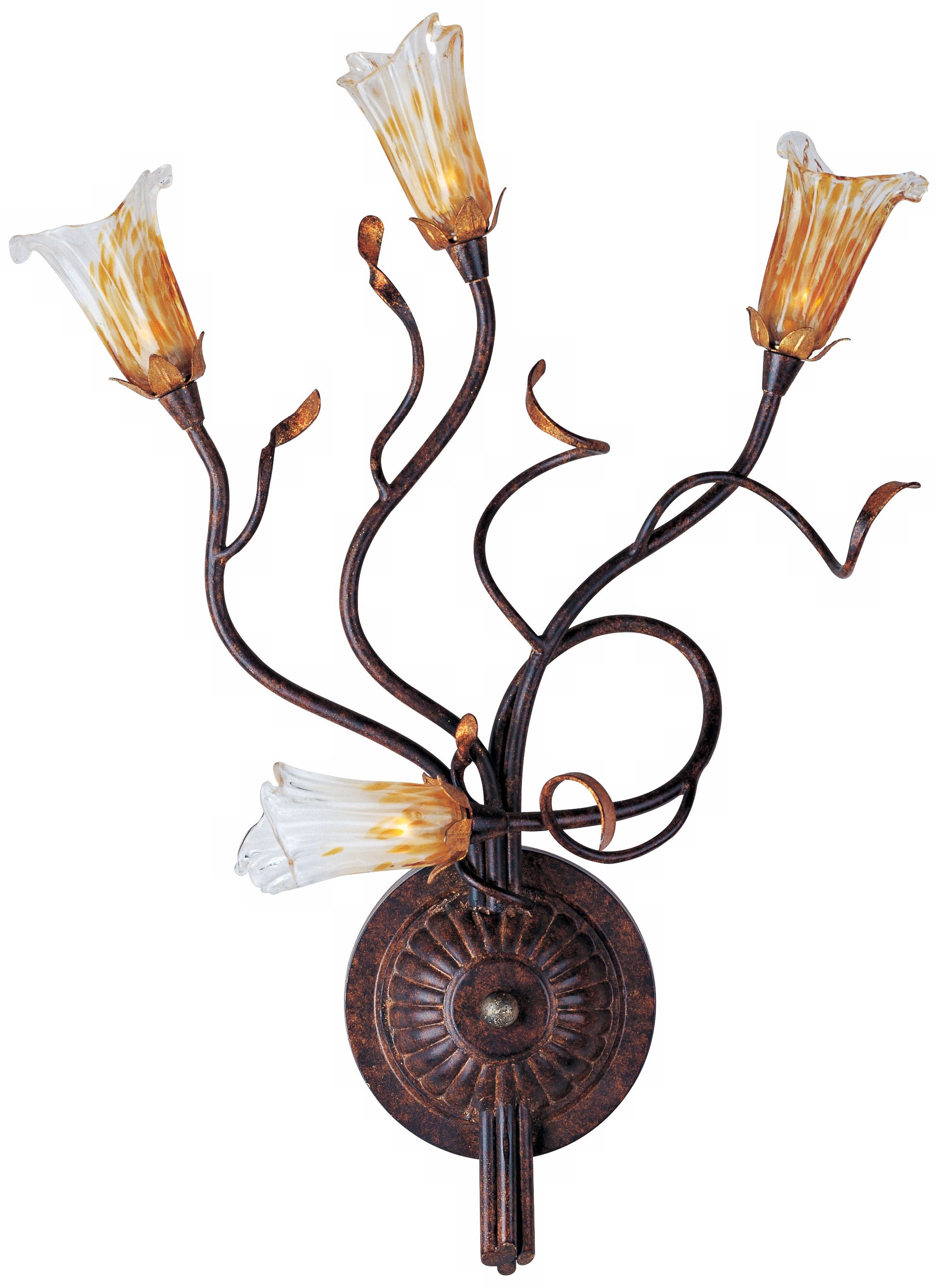 Evolution Bronze 20 1/2" High 4-Light Wall Sconce