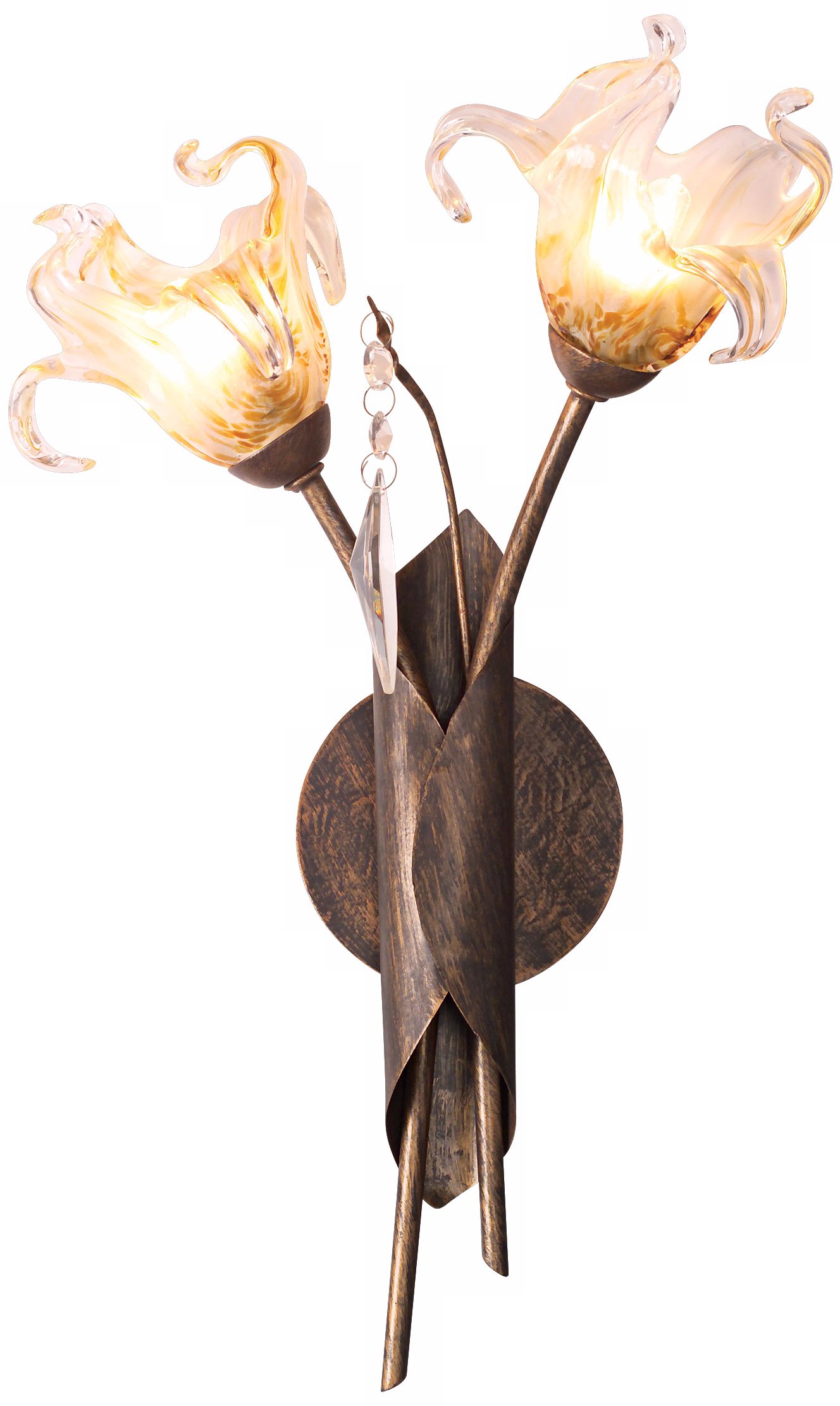 Bloom Collection 16" High 2-Light Wall Sconce
