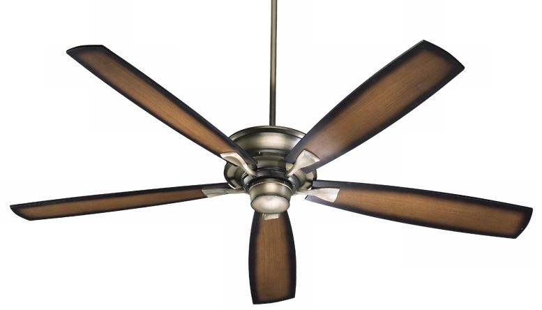 70" Quorum Alton Collection Antique Flemish Ceiling Fan