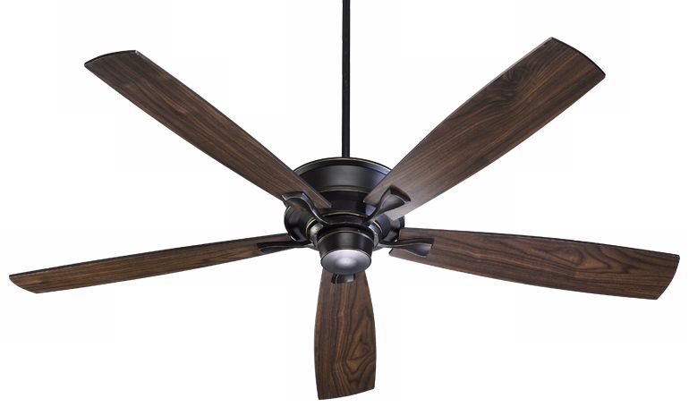 70" Quorum Alton Collection Old World Finish Ceiling Fan