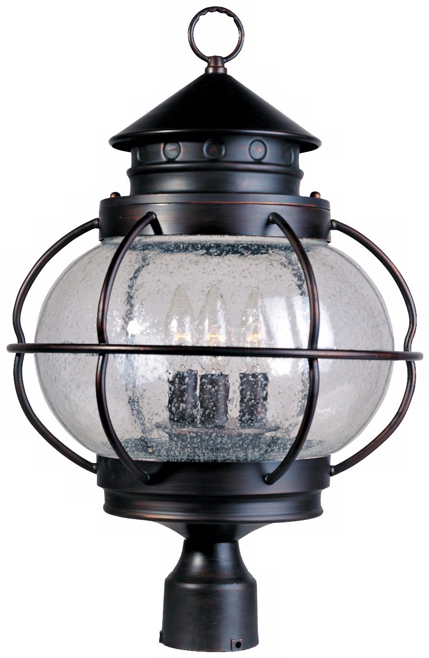Nautington 22" High Outdoor Post Lantern