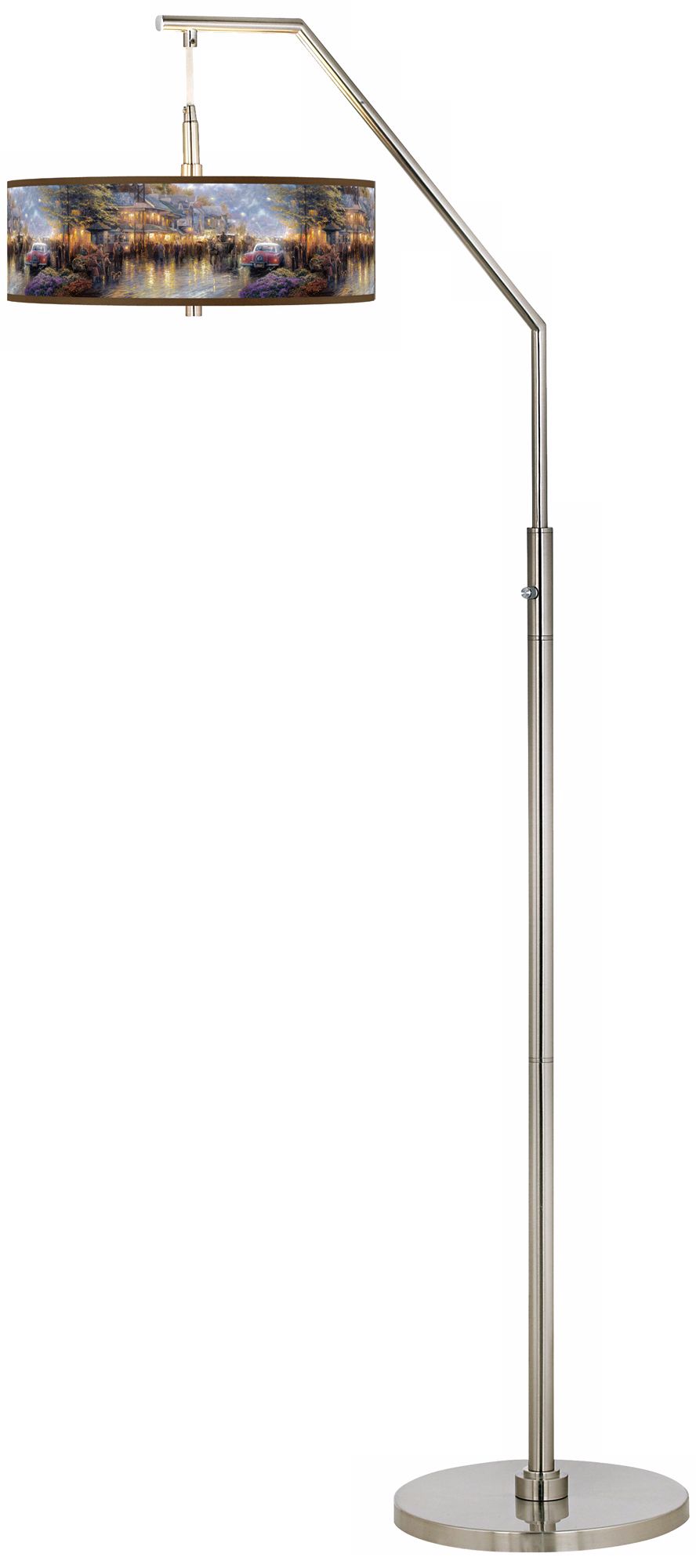 Thomas Kinkade Mountain Memories Arc Floor Lamp
