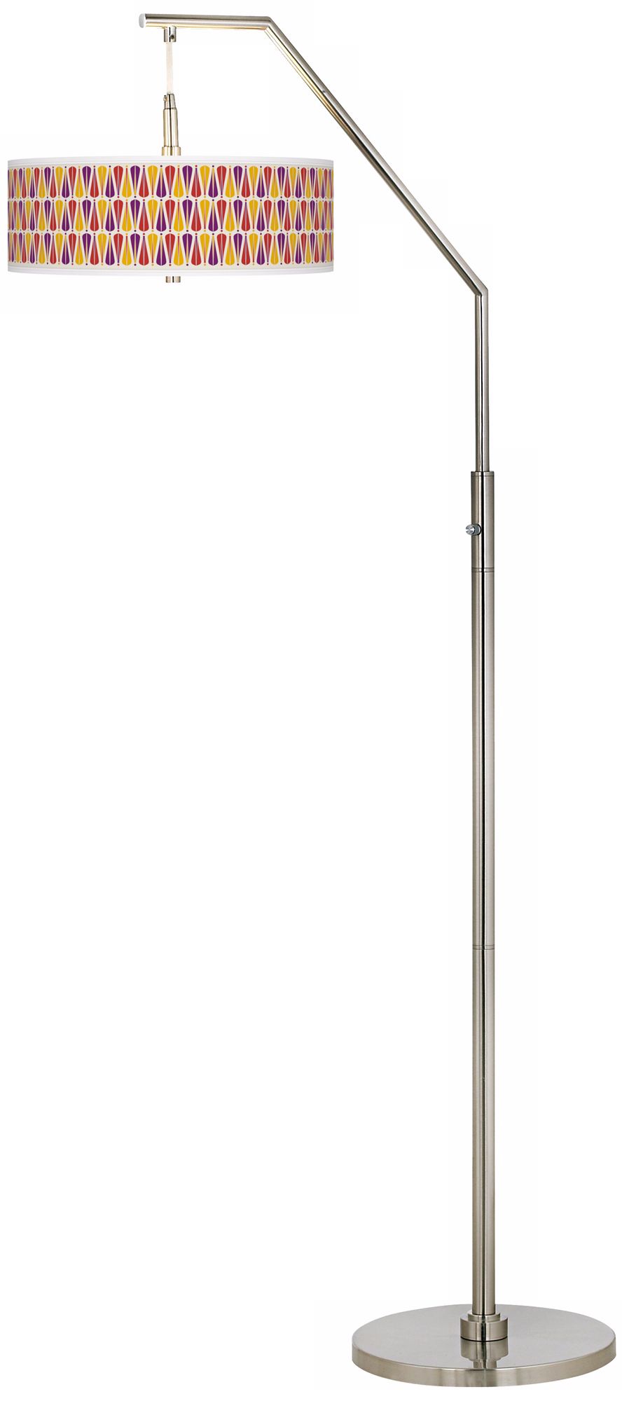 Hinder Giclee Boom Arc Floor Lamp
