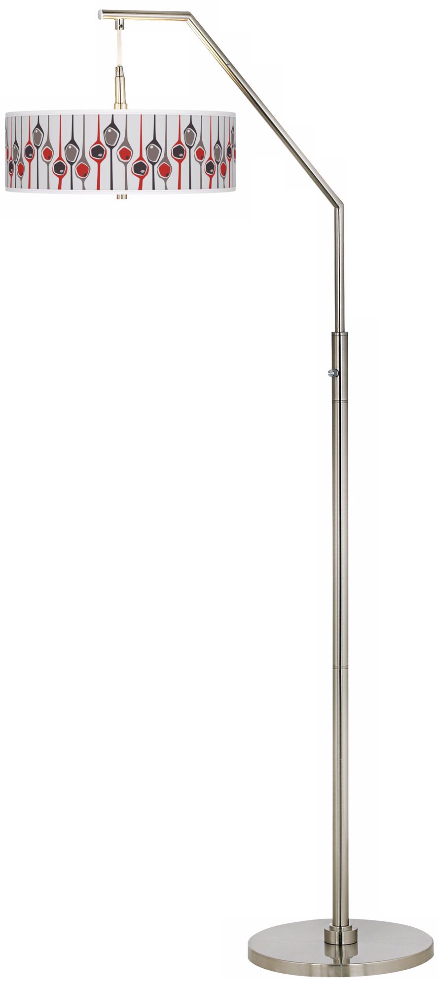 Shutter Giclee Boom Arc Floor Lamp