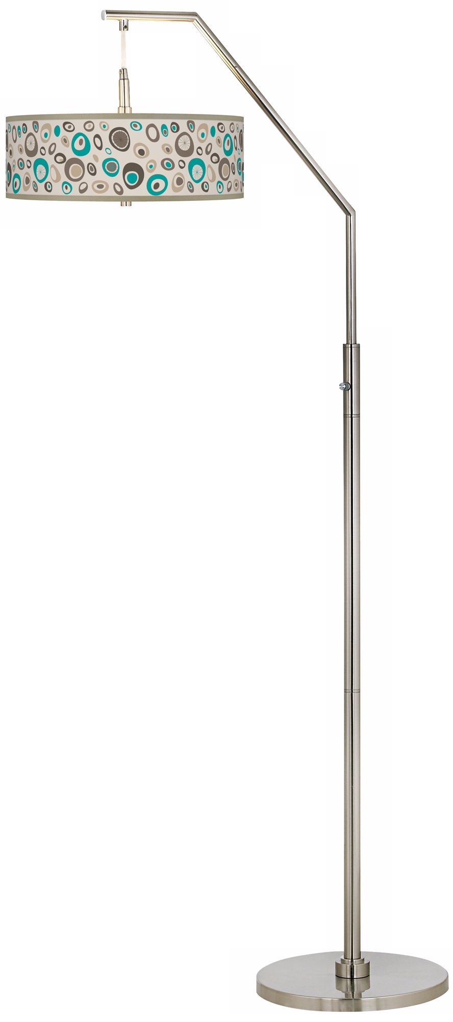 Stammer Giclee Boom Arc Floor Lamp