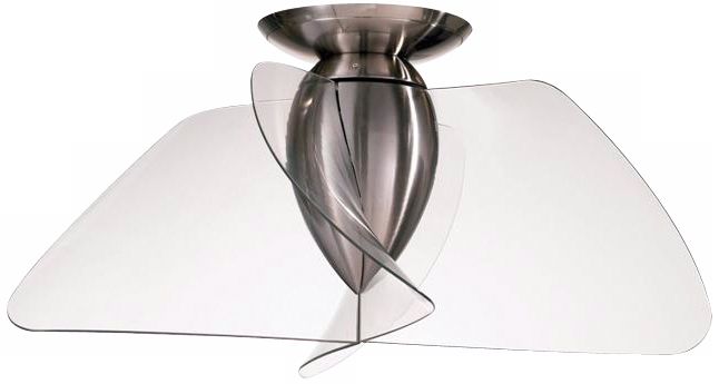 42" Quorum Angel Collection Clear Blade Ceiling Fan