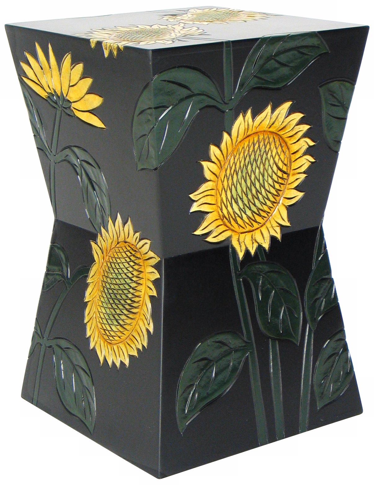 Sunflower Decorative Pedestal Stand