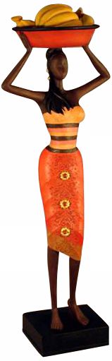 Jamaican Market Day Figurine