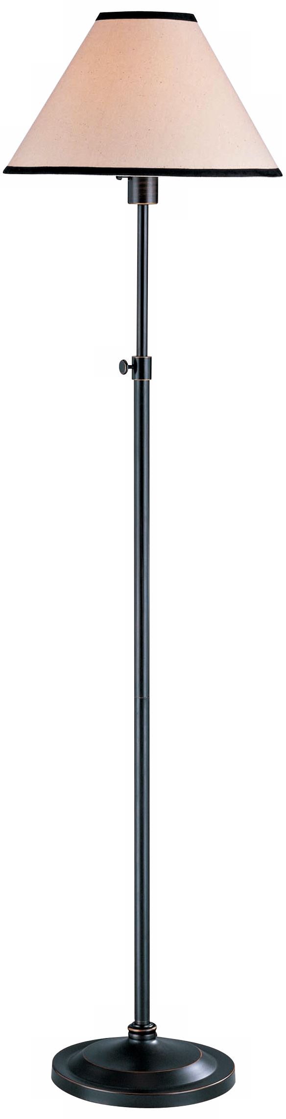 Lite Source Tapa Collection Dark Bronze Floor Lamp