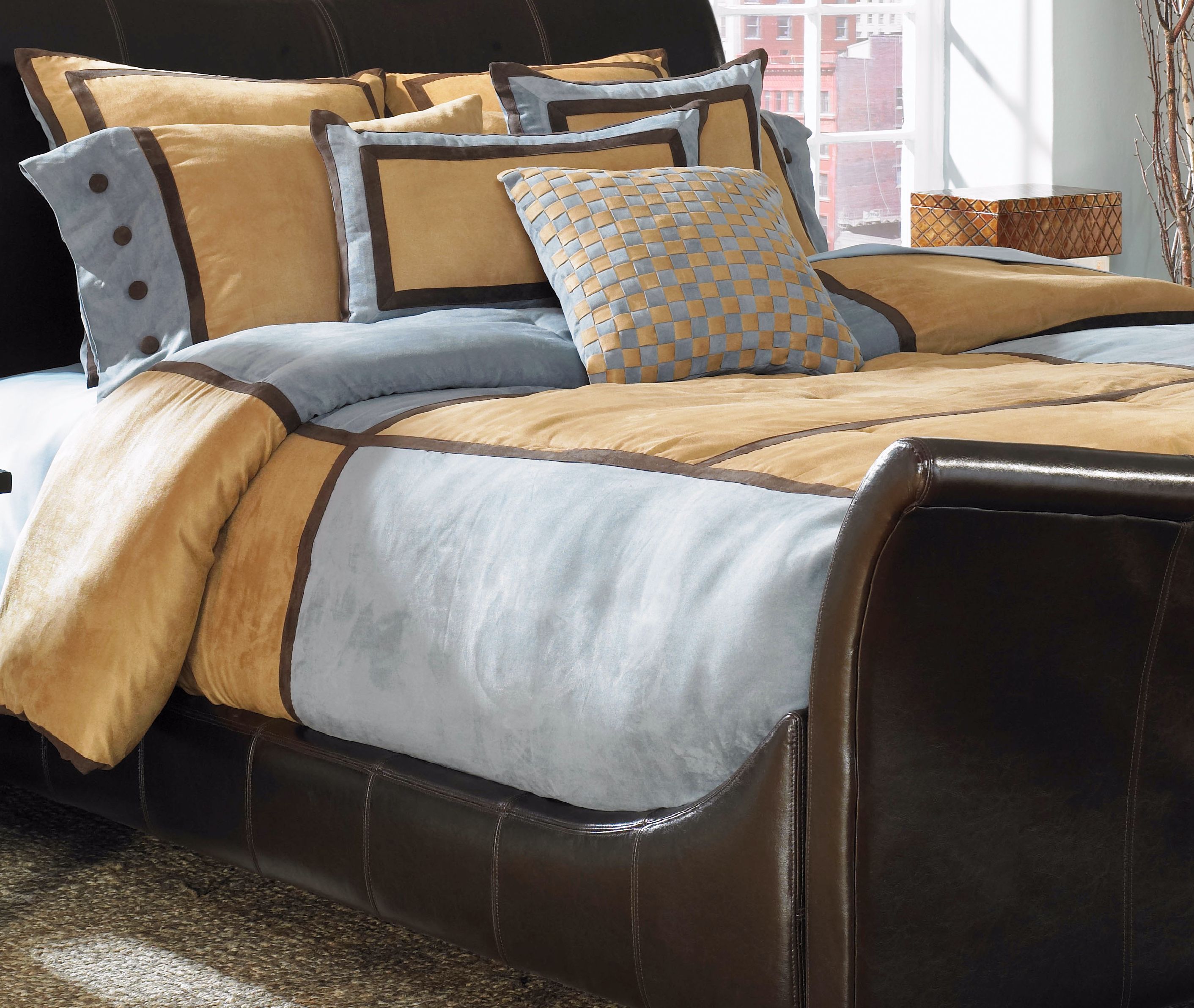 Contemporary Blocks Super Pack Bedding Set