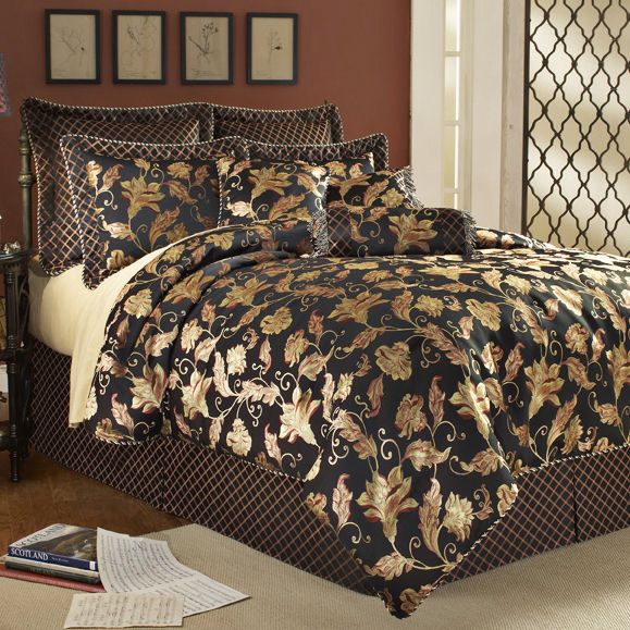 Floral and Lattice 14-Piece Super Pack Bed Set (King)
