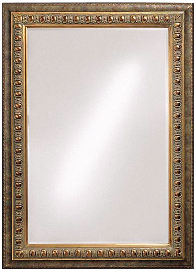 Bremgarten Gold Leaf 43" High Wall Mirror