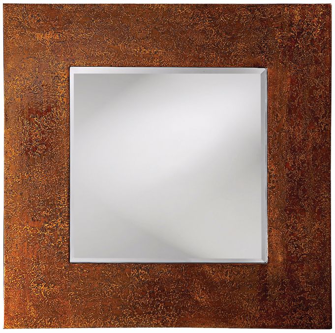 Cassa Lacquered Wood 39" Wide Mirror