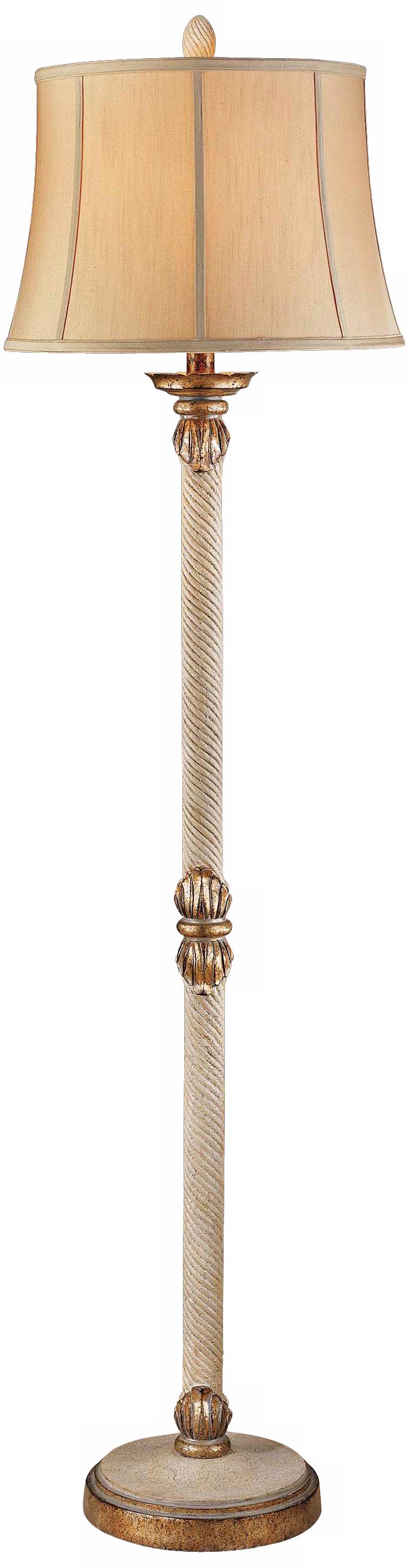 Ambience Golden Stone Floor Lamp