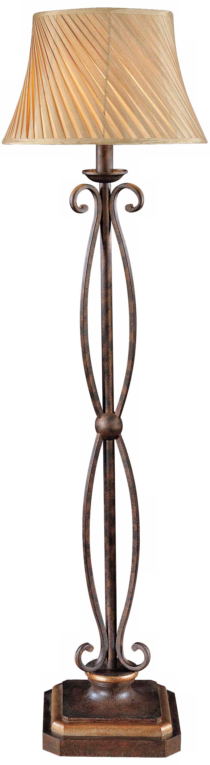 Ambience Zaragoza Golden Bronze Floor Lamp