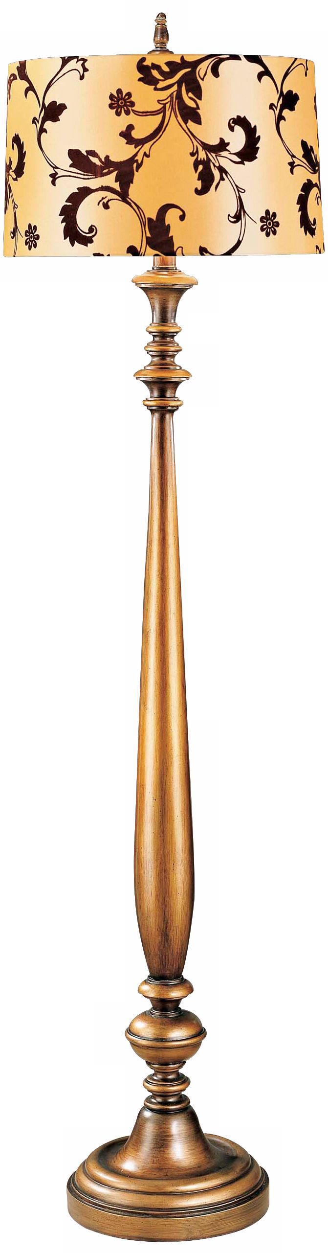 Ambience Copper Finish 62 1/2" High Floor Lamp