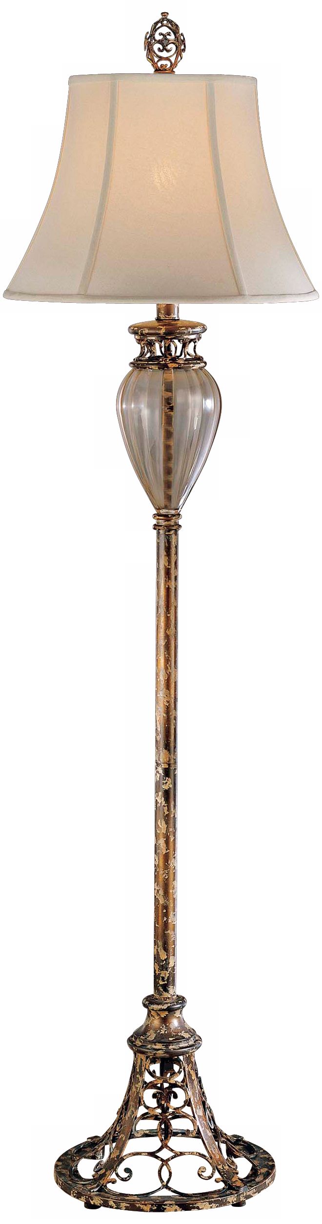 Ambience Amaretto Patina Finish Floor Lamp
