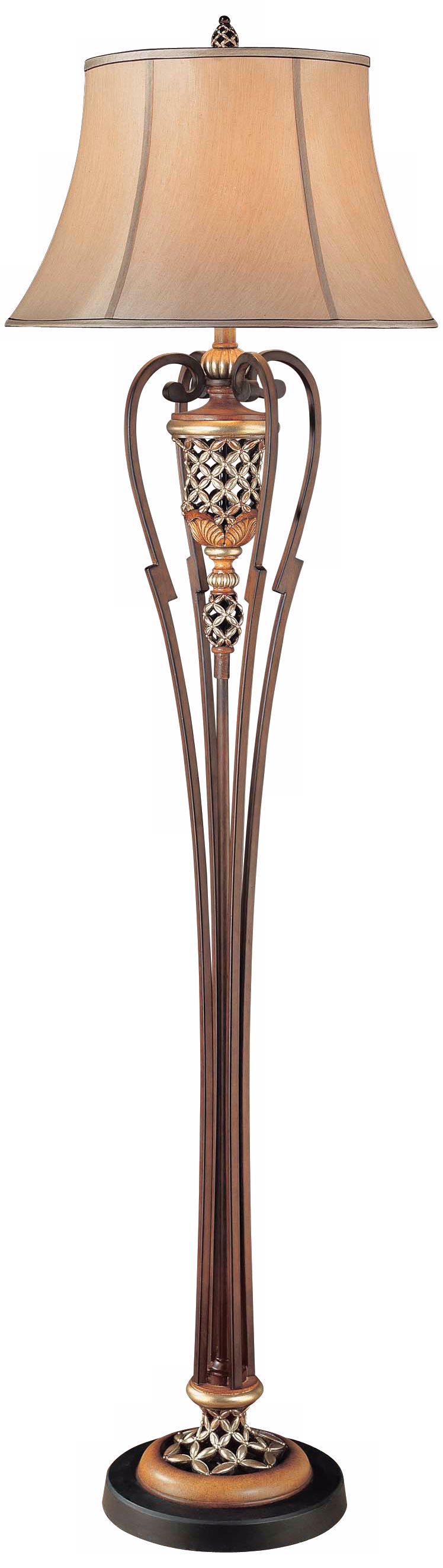 Ambience Cabella Patina 68" High Floor Lamp