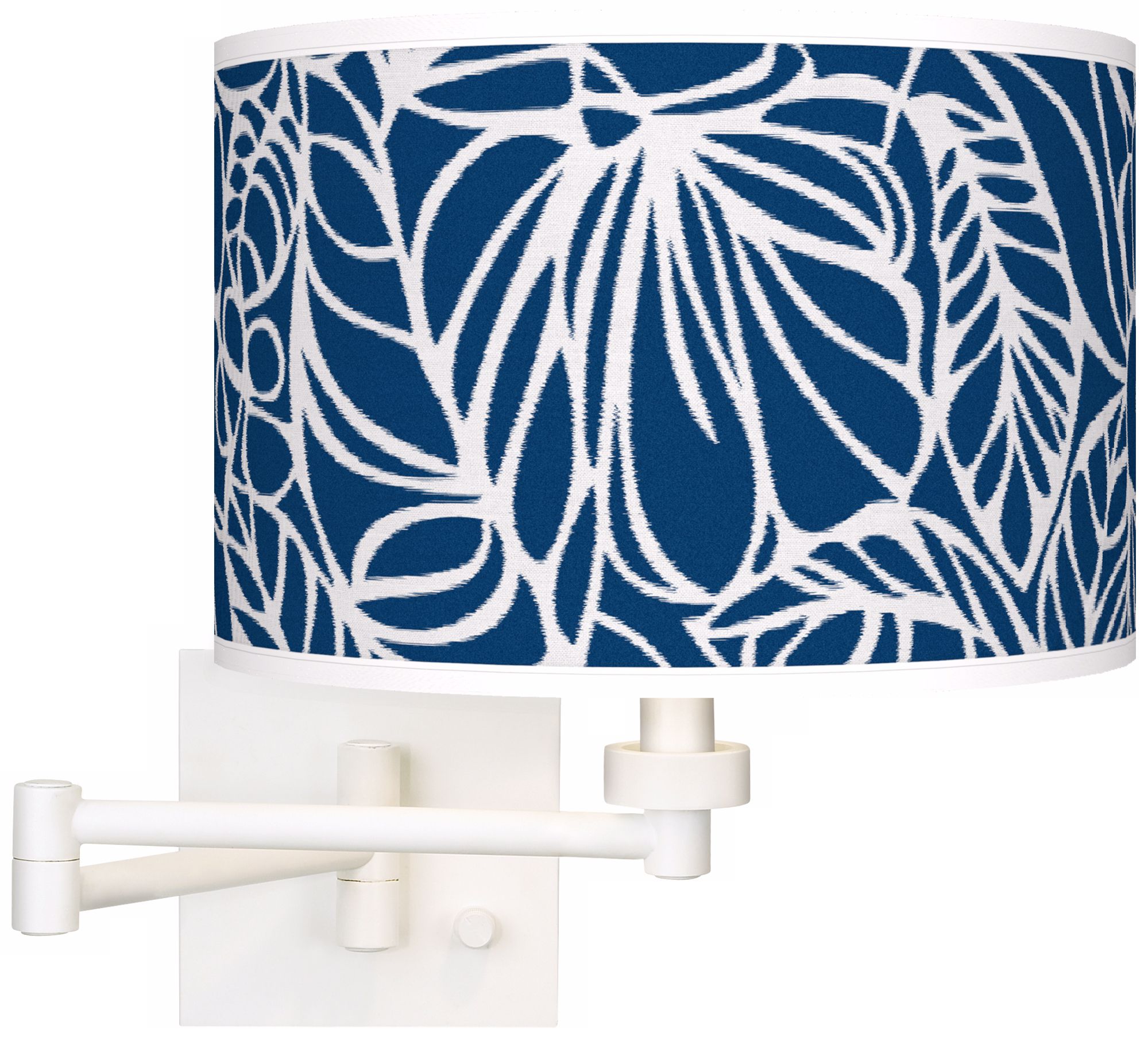 Jungle Rain Giclee Plug-In Swing Arm Wall Light