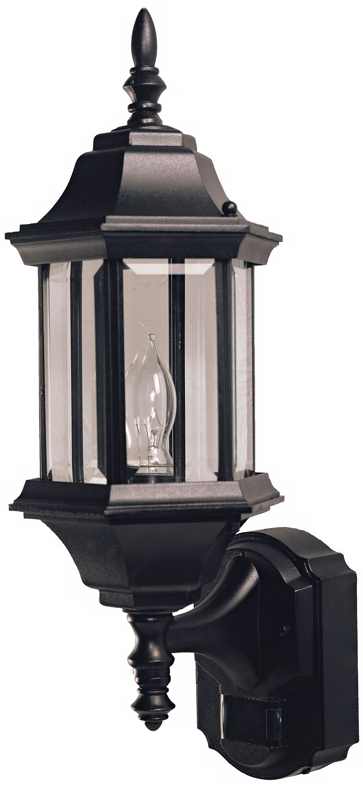 Pleasant Hill Black ENERGY STAR® Outdoor Wall Light