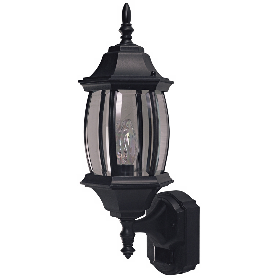 Traditional Estate Black ENERGY STAR Outdoor Wall Light   #H7008