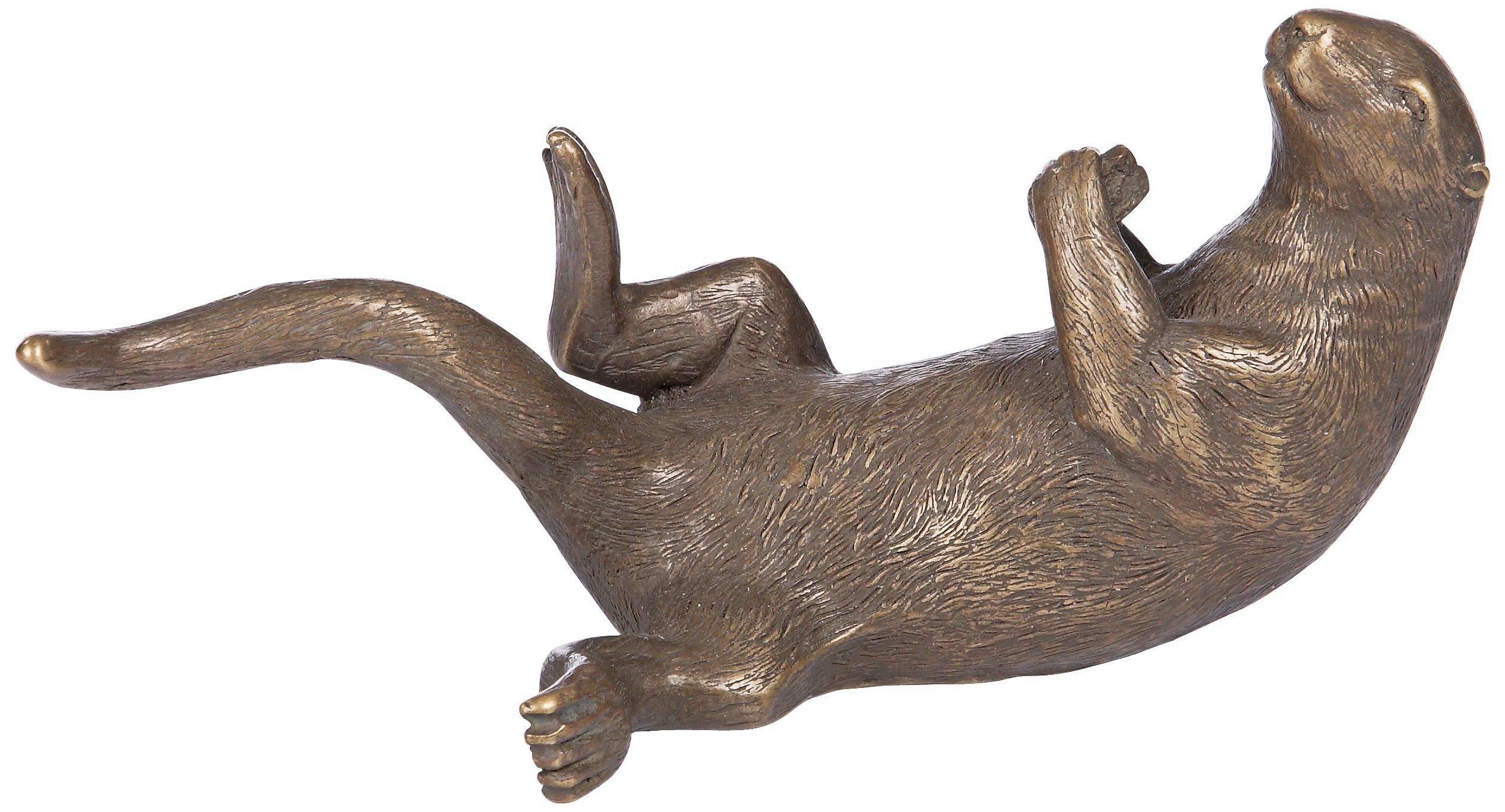 Otterly Chillin Otter Sculpture