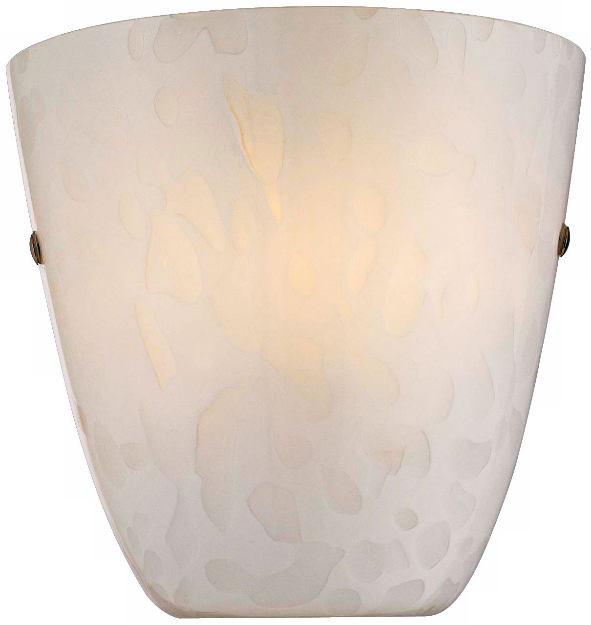 George Kovacs White Cobblestone 10 1/2" High Wall Sconce