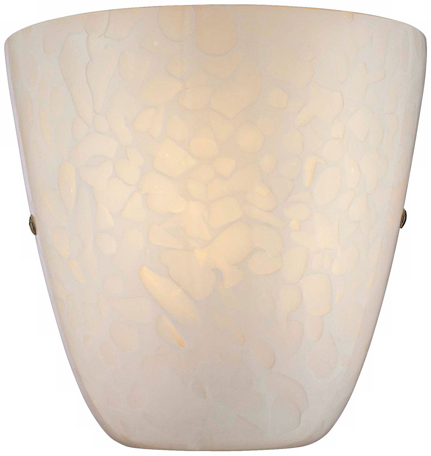George Kovacs White Cobblestone 8 3/4" High Wall Sconce