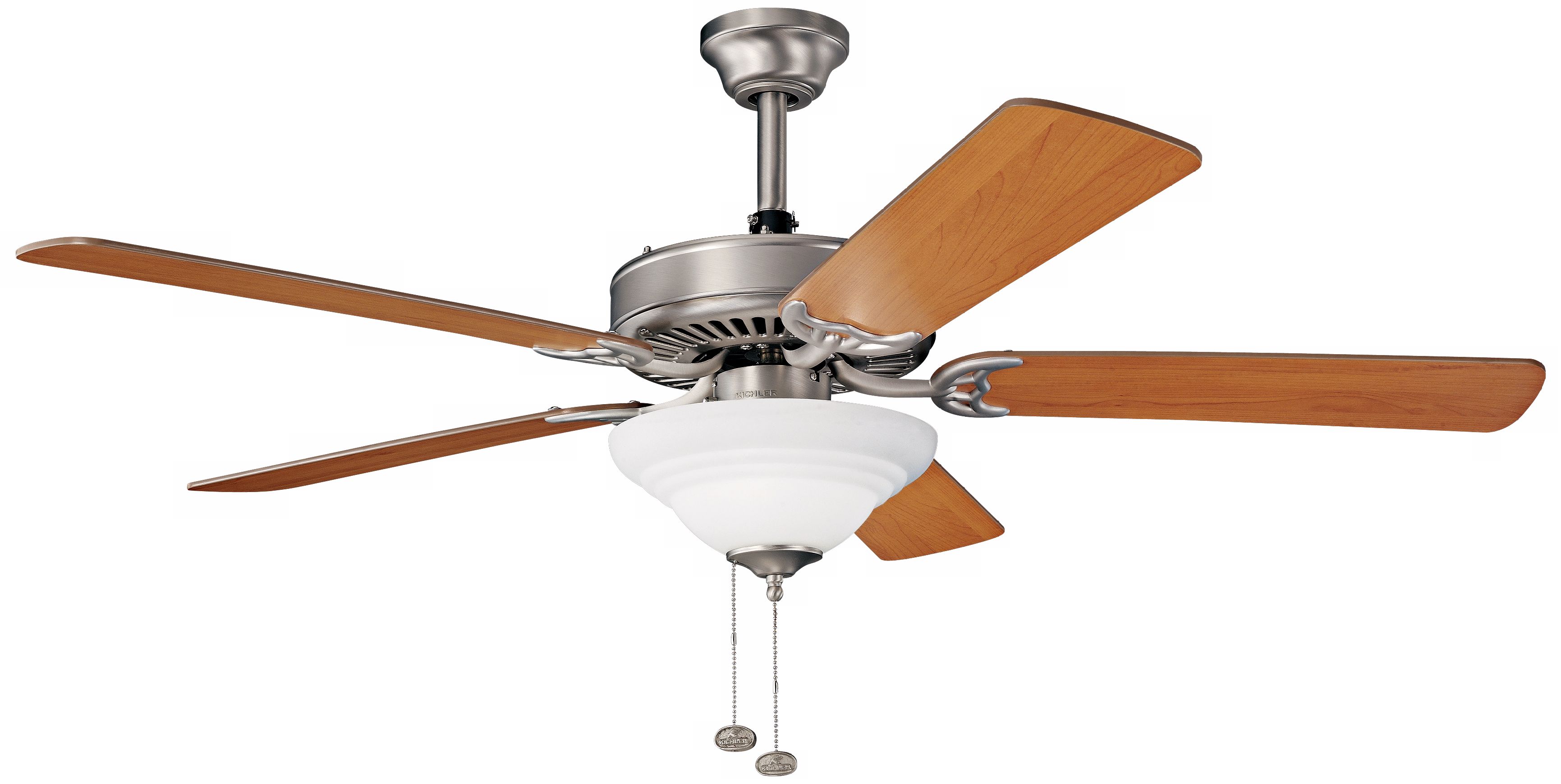 52" Sterling Manor Select Brushed Nickel Ceiling Fan
