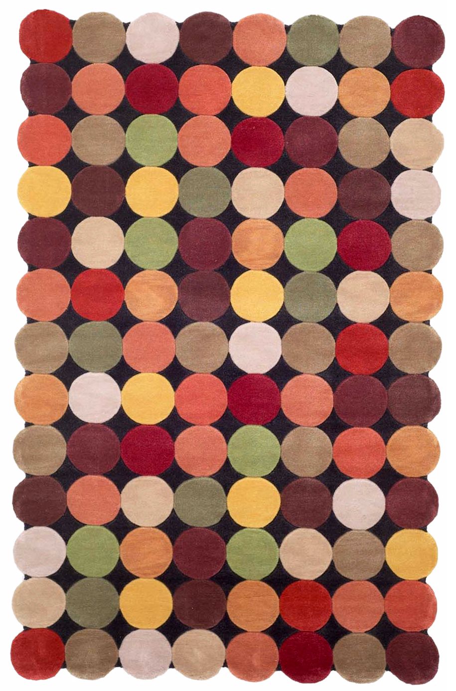 Autumn Pixels Collection Handmade Rug