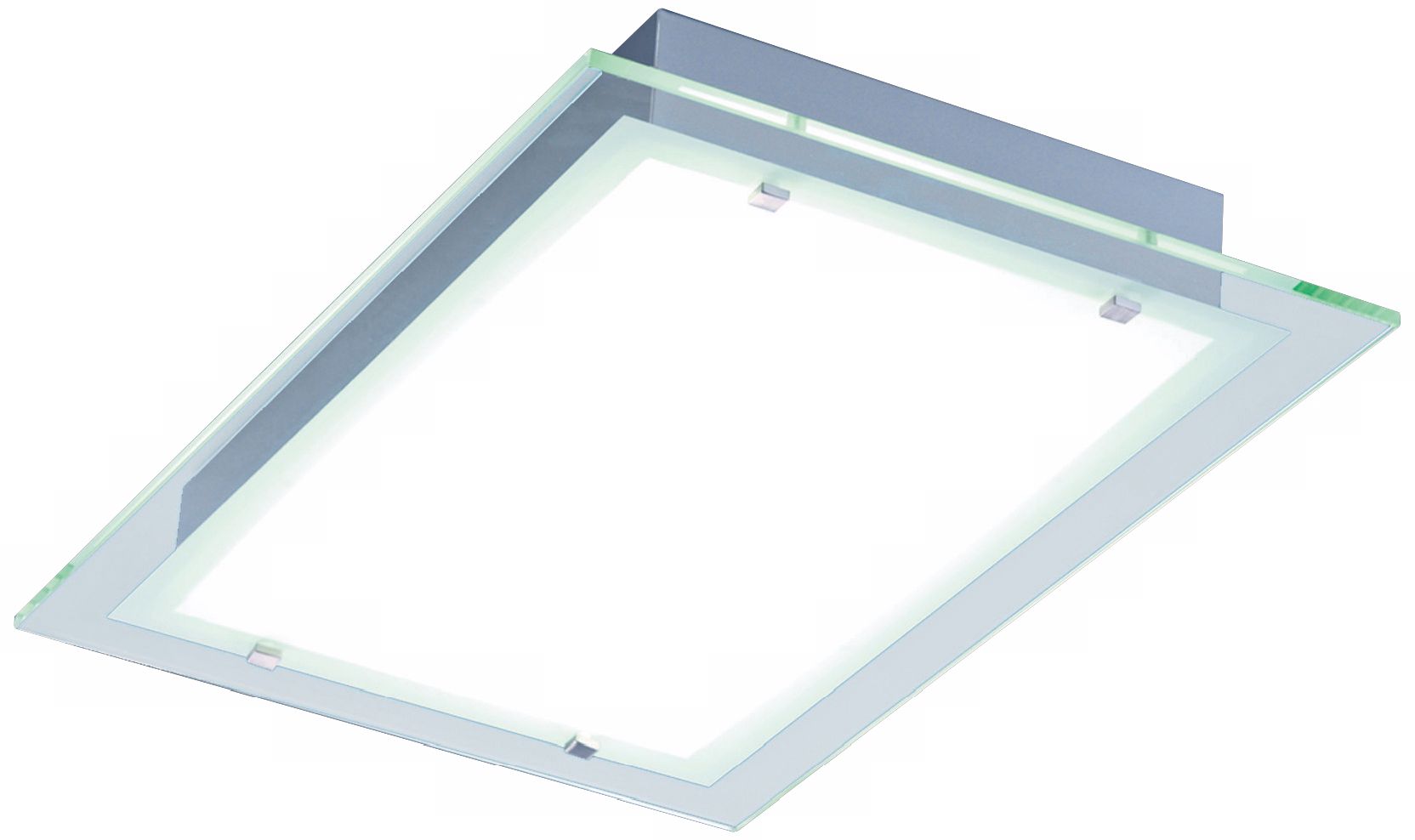 Contempra Satin Nickel 2-Light 21 1/2" Wide Ceiling Light