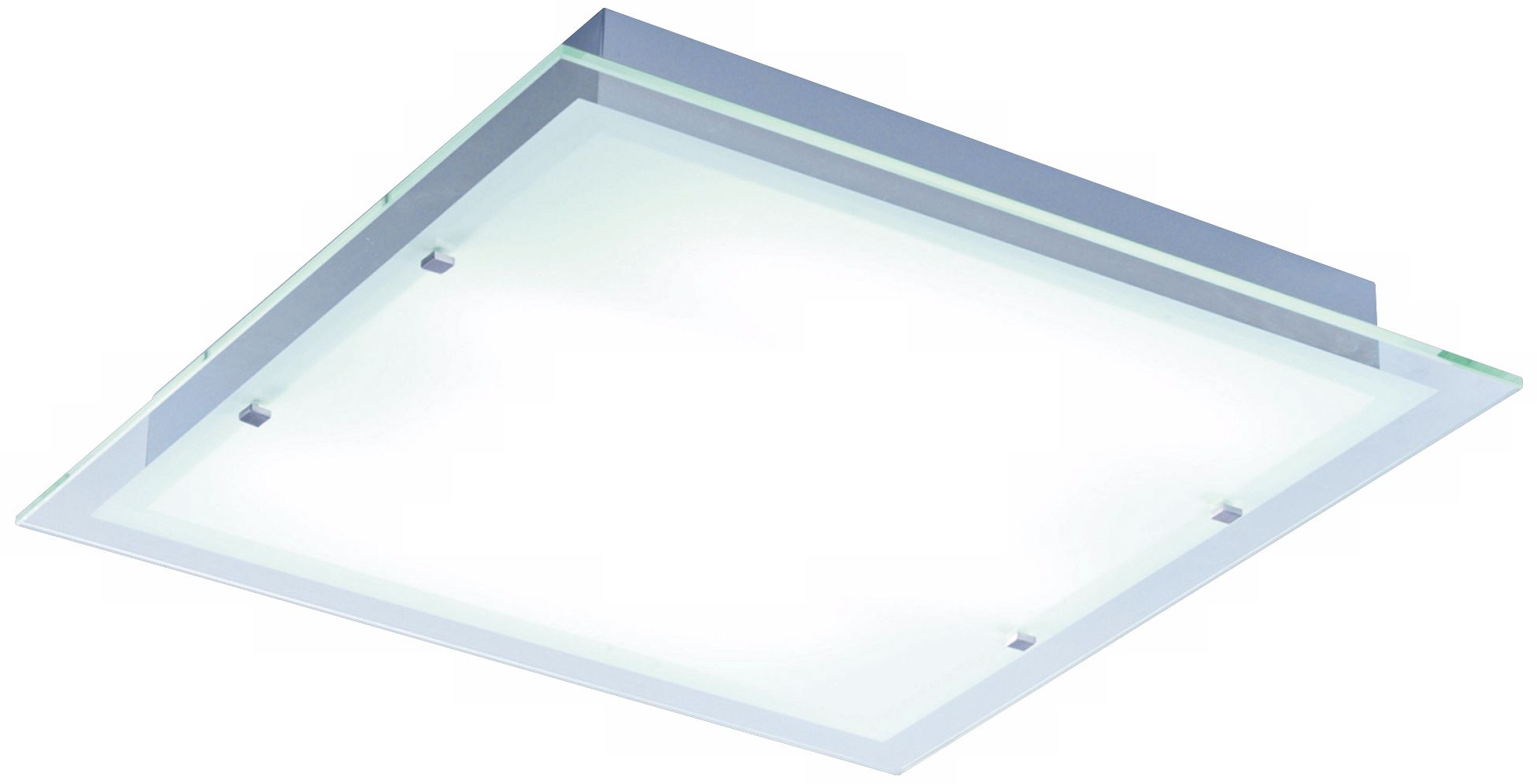 Contempra Satin Nickel 4-Light 21 1/2" Wide Ceiling Light
