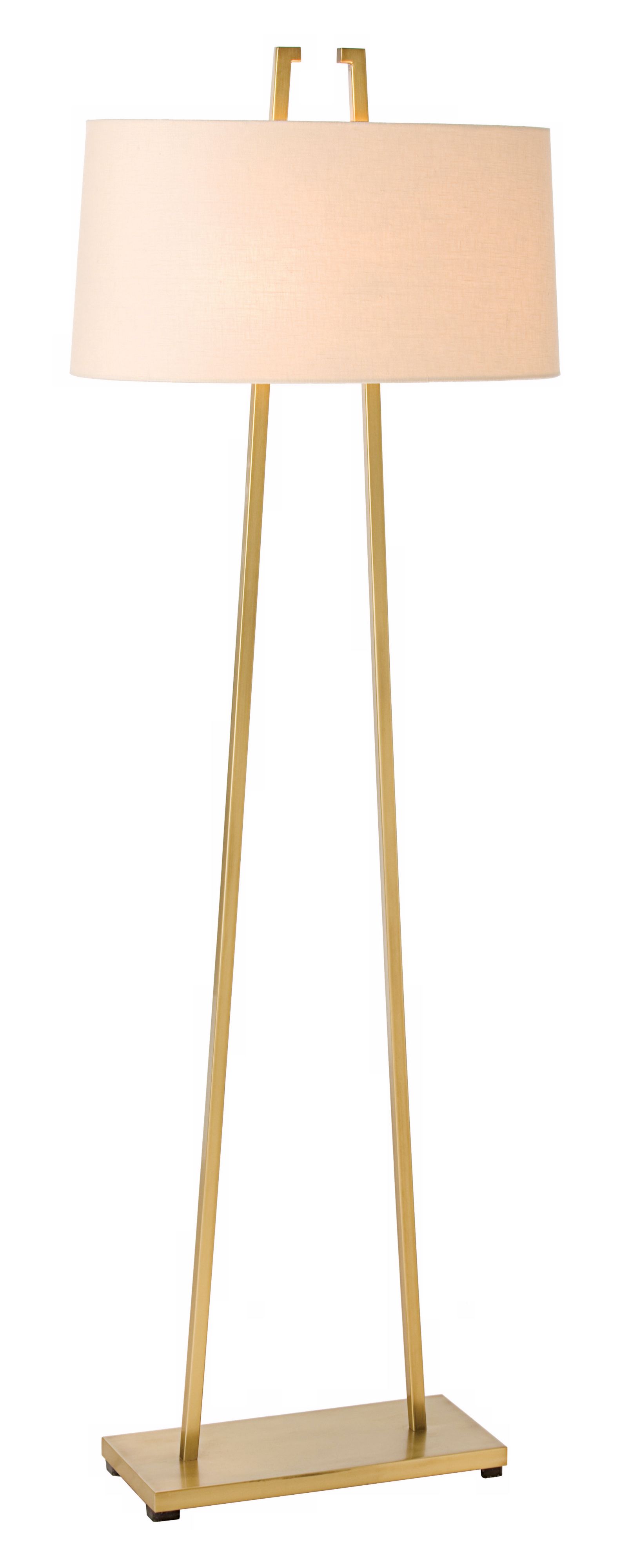 Arteriors Home Dalton Satin Brass Floor Lamp