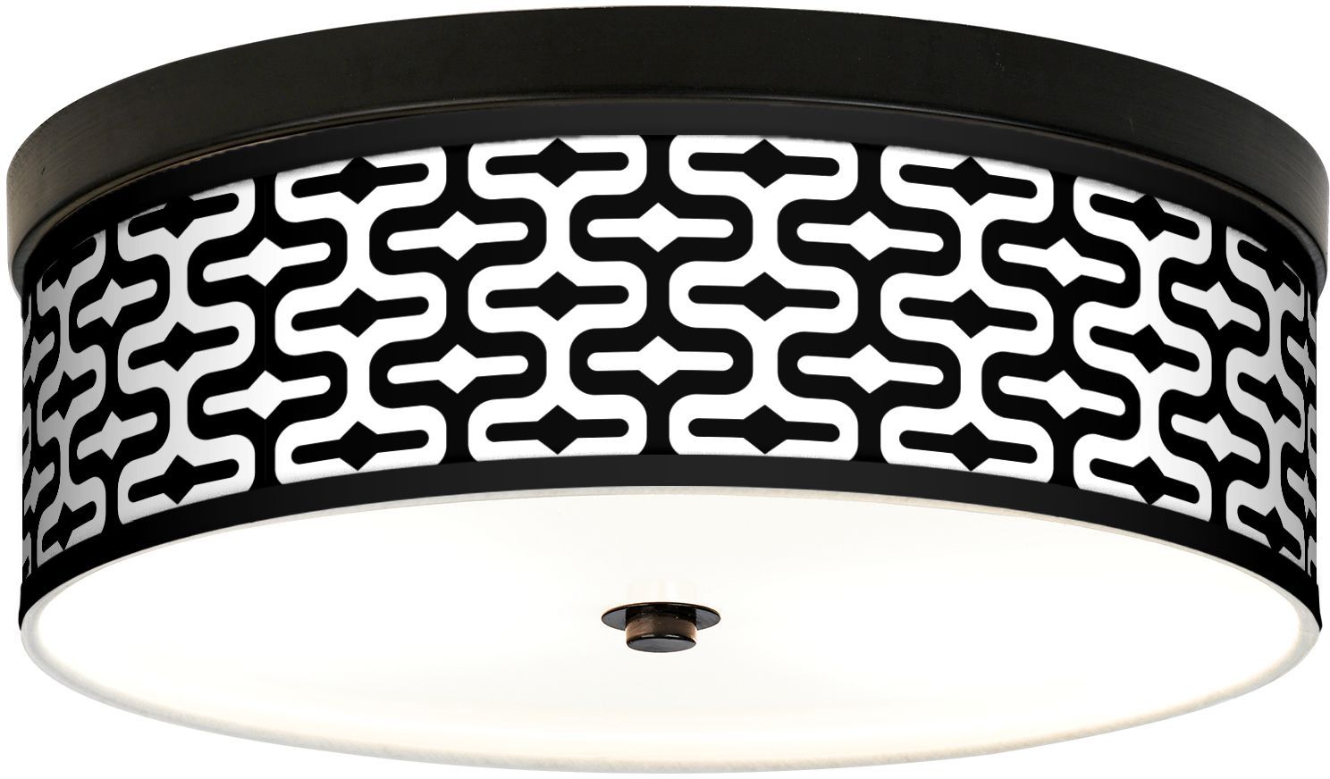 Reflection Giclee Energy Efficient Bronze Ceiling Light
