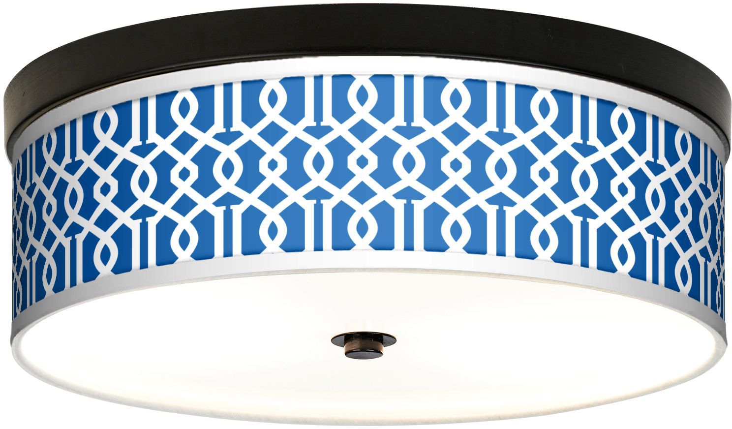 Chain Reaction Giclee Energy Efficient Bronze Ceiling Light