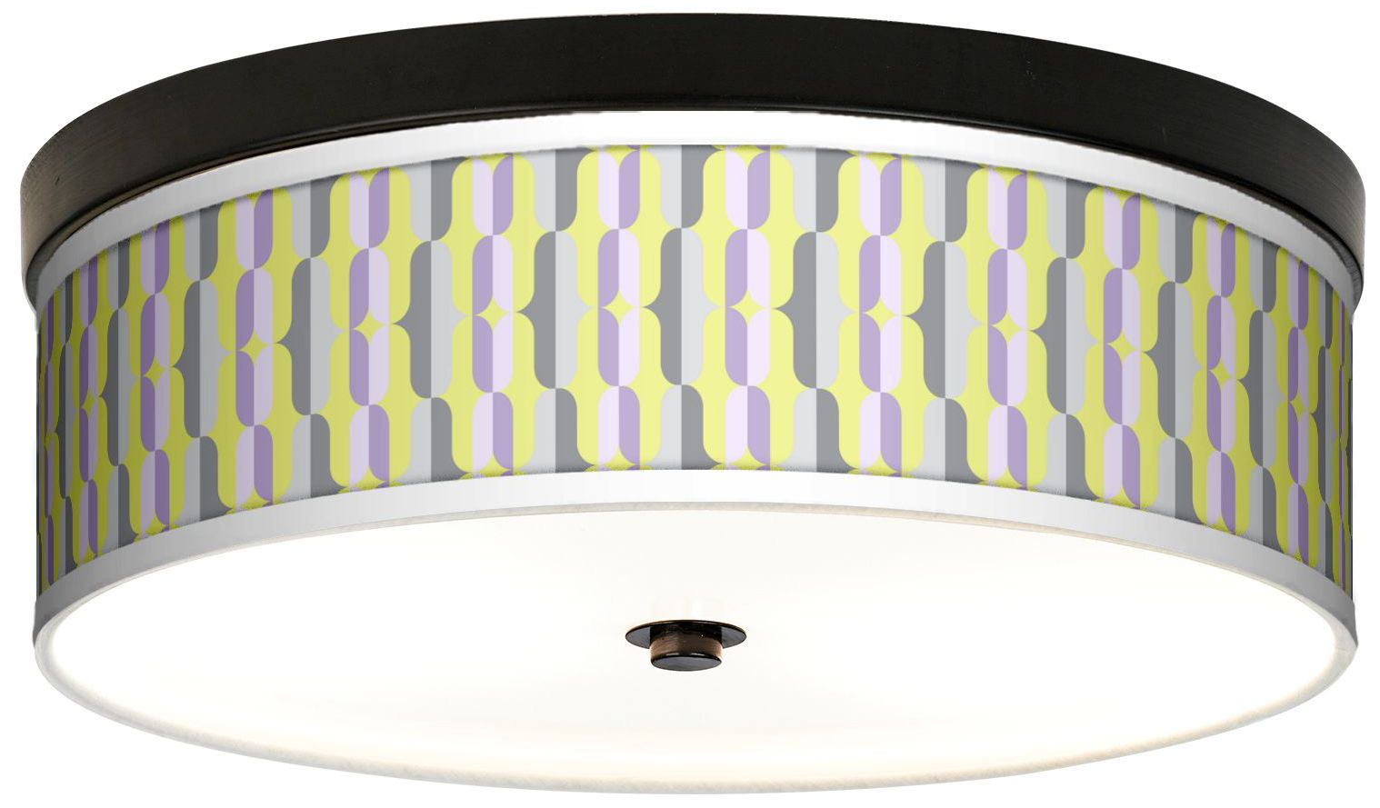 Side By Side Giclee Energy Efficient Bronze Ceiling Light