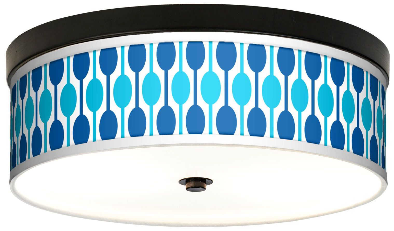 Jet Set Giclee Energy Efficient Bronze Ceiling Light